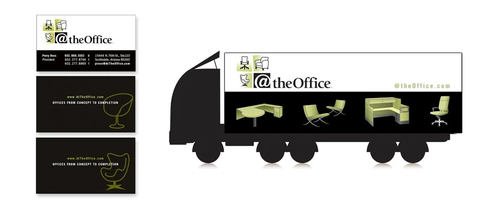 @ The Office identity and truck graphics